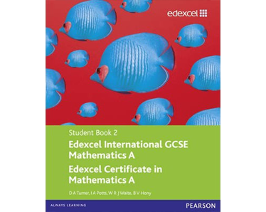 Edexcel International GCSE Mathematics A Student Book 2 with ActiveBook CD - Click Image to Close