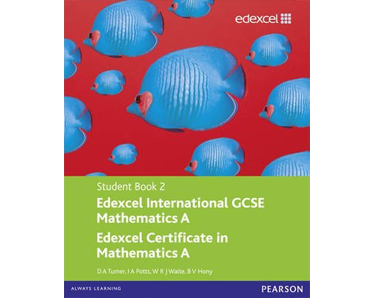 Edexcel International GCSE Mathematics A Student Book 2 with ActiveBook CD