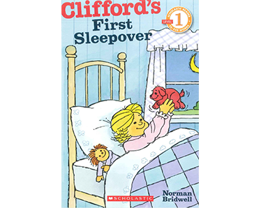 Scholastic Reader (L1): Clifford's First Sleepover - Click Image to Close