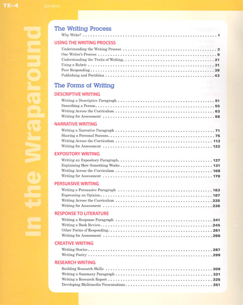 Write Source: Grade 5 Teacher's Edition (2012 Edition) - Click Image to Close