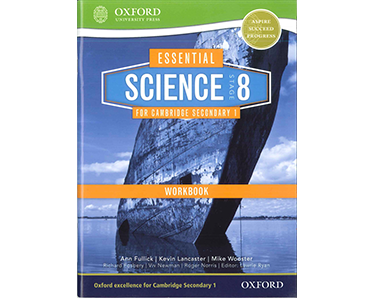 Essential Science Stage 8 Workbook for Cambridge Secondary 1