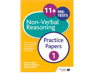 11+ Non-Verbal Reasoning Practice Papers 1 : For 11+, pre-test and independent school exams including CEM, GL and ISEB
