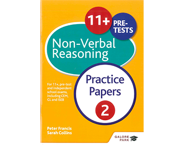 11+ Non-Verbal Reasoning Practice Papers 2 : For 11+, pre-test and independent school exams including CEM, GL and ISEB