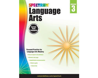 Spectrum Language Arts, Grade 3 - Click Image to Close