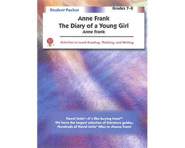 Grades 7-8: Anne Frank The Diary of a Young Girl - Student Packet - Click Image to Close