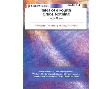 Grades 3-4: Tales of a Fourth Grade Nothing - Student Packet - Click Image to Close