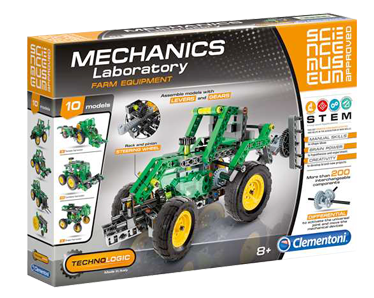 Clementoni: Mechanics Lab Farm Equipment Kit (10 models)