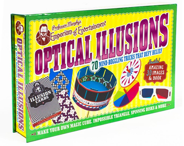 Professor Murphy's Box of Tricks: Optical Illusions: 70 Mind-Boggling Tricks that Defy Belief